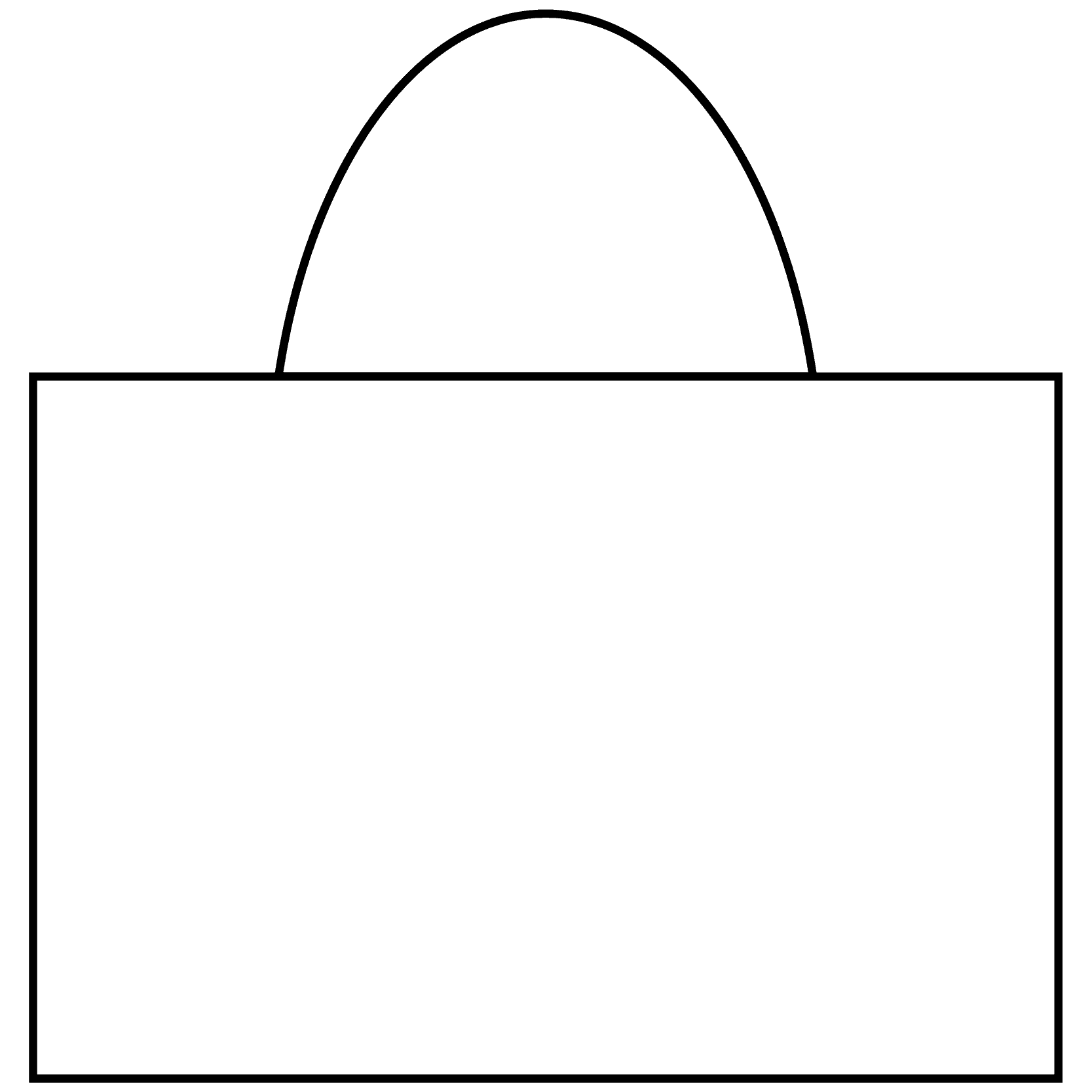 Shopping bag icon